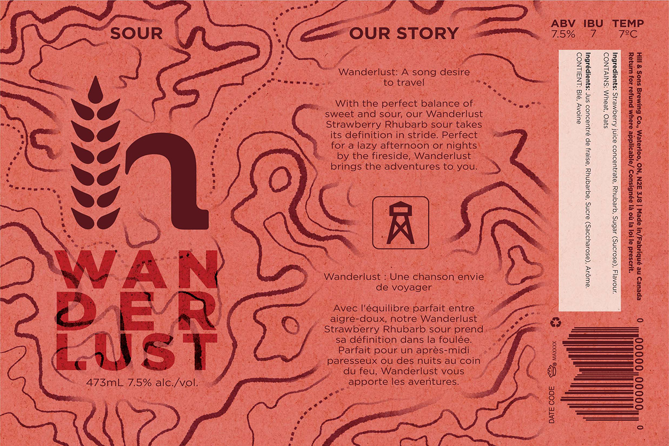 Hill & Sons Wanderlust Sour